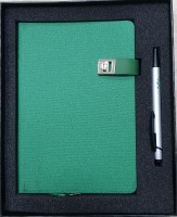 Coffret bloc-notes + stylo Green cadeau-nouvel-an-maroc